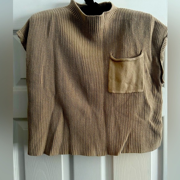 ANRABESS Women's Two Piece Knit Sweater Crop Top Pants Matching Sweatsuit, sz L - Picture 4 of 11